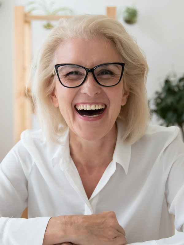 Instant Church Directory photo image of a customer who is a woman smiling